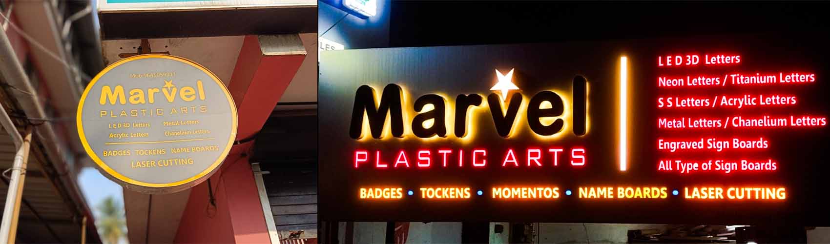 Marvel The Signage Shop