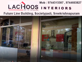 Are you searching for best Interior Designers,Interior Decorative Products,Kitchenware Shops,Aluminium Fabricators,Doors Sales and Service,Window Sales and Service,Mosquito Net Shops , Modular Kitchen Shop in Palakkad Kerala ?. 
Click here to get Lachoos Art of Interior contact address and phone numbers