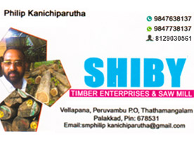 SHIBY TIMBER ENTERPRISES & SAW MILL