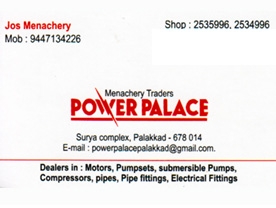 Power Palace - Best Pumps Sets Dealers in Palakkad Kerala