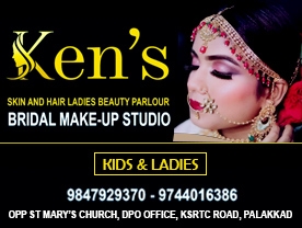 Are you searching for best Beauty Parlours , Beauty Spa and Saloonin Palakkad Kerala ?. Click here to get Kens Skin and Hair Beauty Parlour  contact address and phone numbers