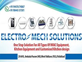 Electro mech Solutions  - Best and Top Kitchen Equipment Sales and Service in Palakkad