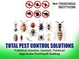 Are you searching for best Pest Control Service,Chemical Dealers in Palakkad Kerala ?. Click here to get Total Pest Control Solutions  contact address and phone numbers