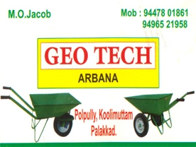 Are you searching for best Construction Machinery Manufacturers , Construction Materials , Building Materials, IndustiesWheelbarrow Manufacturers, Welding Shops in Palakkad Kerala ?. Click here to get Geo Tech contact address and phone numbers