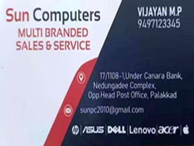 Sun Computers - Best Computer Dealers in Palakkad