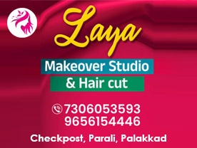 Are you searching for best Beauty Parlours,Beauty Spa and Saloon,Beauty Products and Cosmetic Dealers in Palakkad Kerala ?. Click here to get Laya Makeover Studio Hair and Beauty contact address and phone numbers