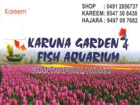 Karuna Garden and Fish Aquarium - Best Nursery Gardens in Chanthapura Parali Palakkad