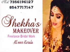 Shekhas Makeover - Best and Top Beauty Parlours in Mankara Palakkad