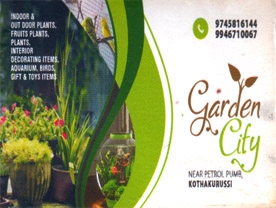 Are you searching for best Nursery Gardens, Landscape and Gardening in Palakkad Kerala ?.
Click here to get Garden City contact address and phone numbers