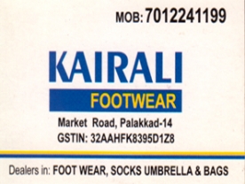 Kairali Footwer - Best Footwear and Shoe in Palakkad