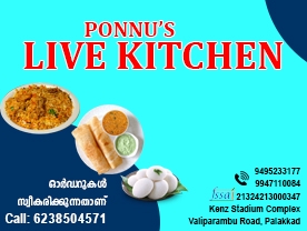 Ponnus live Kitchen