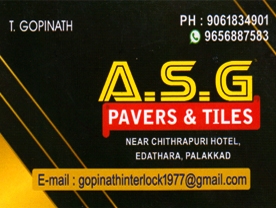 A S G Pavers and Tiles