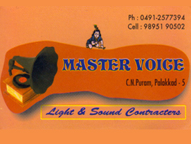 Master voice - Best Light and Sound Decorations in Palakkad Kerala