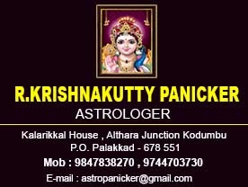 R.Krishnan Kutty Panicker - Best Astrologers in Palakkad