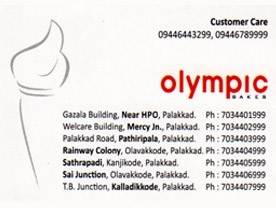 Olympic Bakes - Best Bakers in Palakkad