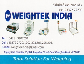 Weightek India Pvt Ltd