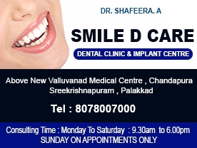 Dr.Shafeera-Top Dr Dental Surgeon in Sreekrishnapuram,Palakkad