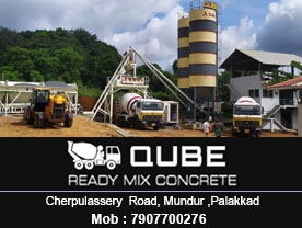 Are you searching for best Ready Mix Concrete Dealers,Ready Mix Concrete Manufacturers,Construction Materials,Construction Materials,Industries in Palakkad Kerala ?. Click here to getQube Readymix Concrete contact address and phone numbers