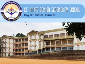 Are you searching for best Schools,Education Institutions in Palakkad Kerala ?. Click here to get St Ann`s Senior Secondary Schoolcontact address and phone numbers