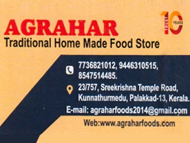 Agrahar Traditional Home Made Food Store