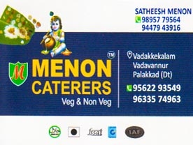 Menon Caterers  - Best Catering Service in Vadavannur