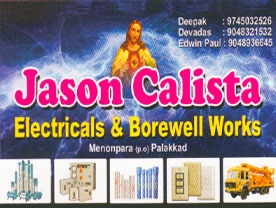 jason Calista Electrical and Borewells