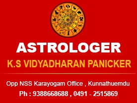 K S VIDYADHARAN PANICKER - Best Astrologers in Palakkad