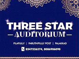 Are you searching for best Kalyanamandeapam , Auditoriums, Decorators in Palakkad Kerala ?. Click here to get Three Star Auditorium  contact address and phone numbers