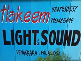 Are you searching for best Light and Sounds in Palakkad Kerala ?. Click here to get Hakeem Light and  Sound    contact address and phone numbers