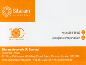 Are you searching for best CATEGORY in Palakkad Kerala ?. Click here to get Sitaram Ayurveda contact address and phone numbers