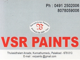 Are you searching for best Paint Dealers , Hardware Shops in Palakkad Kerala ?. Click here to get VSR Paints contact address and phone numbers